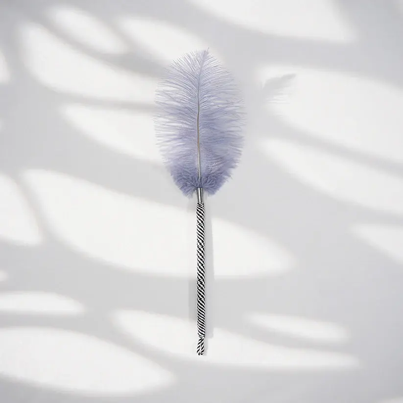 Plush Ostrich Plume Tickle Stick