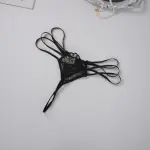 Lace Hollow Splicing Bra & Panty Set