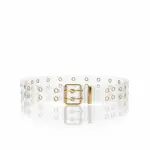 Transparent Belt with Round Buckle T-38