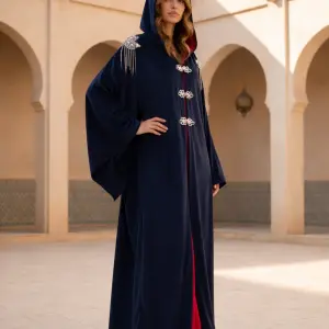 Navy Ramadan Kaftan