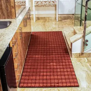 square velvet brown corridor floor carpet