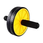 MD STAY FIT® Ultimate Core Roller Abdominal Wheel Abdominal Roller 2 Wheel Hand Pusher for Abdominal Exercise, Abdominal Wheel Exercise, Abdominal Wheel Exercises with Knee Pad Multicolor