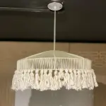 Macrame ceiling lamp-50cm