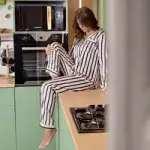 Vintage Stripe Turkish Pure Silk PJ