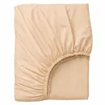 Agha Home Essential Comfort Microfiber Fitted Sheet Set Beige (3PCS)