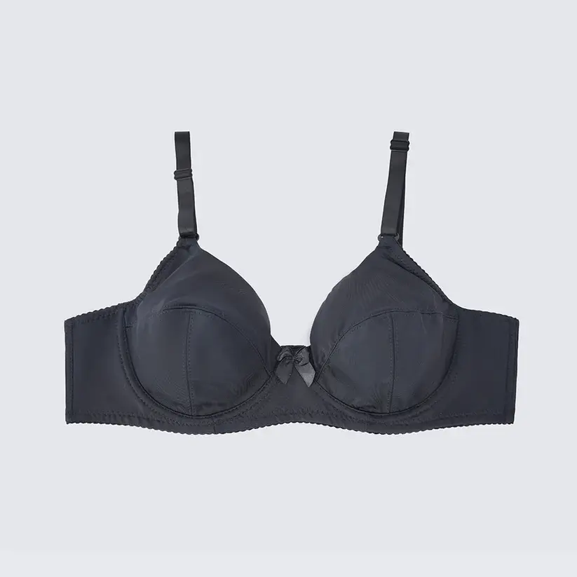 Plus Size Seamless Smooth Breathable Comfort Bra Panty Set