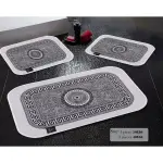 Classic Digital Bathroom Set Non Slip 3Pieces