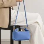 Diagonal Textured Satchel Bag