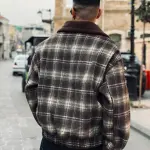 Plaid Wool Jacket