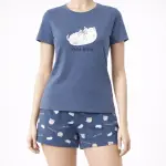 Cotton Printed Shorts Set
