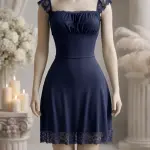 Mini Dress - مايكروفايبر