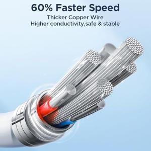 Joyroom SA26 USB-A to Type-C Fast Charging 30W Data Cable, 1 Meter Length, Black