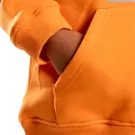 Orange Hoodie with "Big eyes duck" Print 🧡🦆