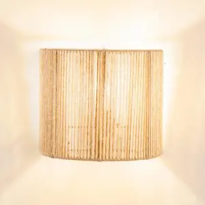 Burlap Wall Lamp A112