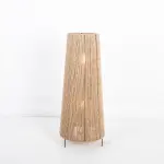 Boho Burlap Floor Lamp A34