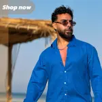 Linen Shirts Blue