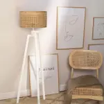 Rattan Floor Lamp