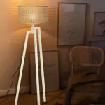 Rattan Floor Lamp