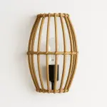 bambo wall lamp