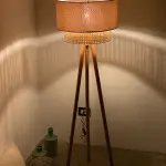 Rattan Floor Lamp
