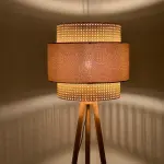 Rattan Floor Lamp