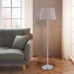 Silver X Grey Floor Lamp