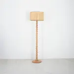 Rattan Boho Floor Lamp