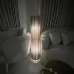 Boho Burlap Stand kh009