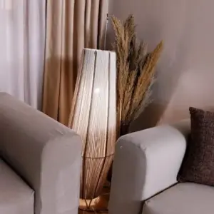 Makrami Boho Floor Lamp