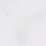 Plus Size White Floral Sheer Mesh Chemise