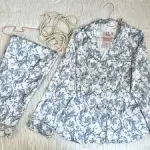 Oceanic Elegance Turkish Pure Silk PJ