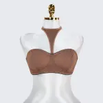 Plus Size Backless Halter Shapewear Daily Bra