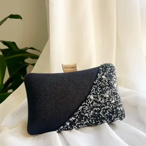 Black Halvène Clutch