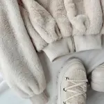 Fur leather boot