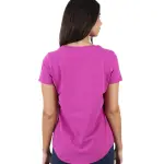 Basic Short Sleeves Dpurple T-Shirt