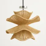 Macrame ceiling lamp-50cm