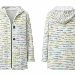 Striped Hoodie Jacket