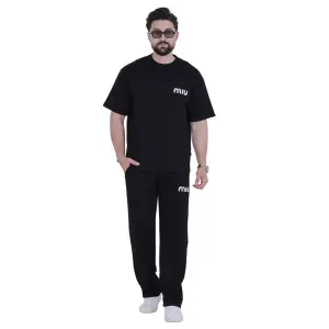 Black Summer Oversize Set