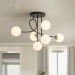 Modern Ceiling Lamp ArkM0005 - Black