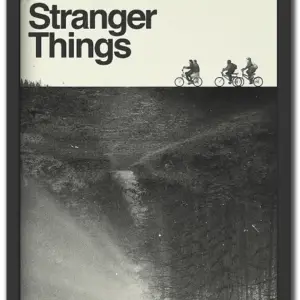 Stranger Things - B&W