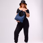 Shoulder Bag Navy Blue