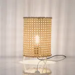 Rattan Table Lamp can33