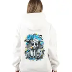 Pharaohs Graphic White Hoodie