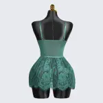 Spaghetti Strap Lace Babydoll Dress