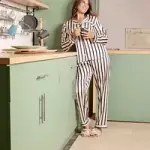 Vintage Stripe Turkish Pure Silk PJ