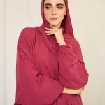 BRICK RED CREPE CLASSIC ISDAL