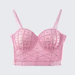 Pearl-Embellished Bustier
