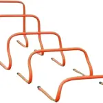 MD Stay Fit Agility Training Soccer Hurdles Speed Vision Endurance for Track and Field Fences for Indoor Outdoor Sports Training, Plastic
