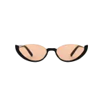 SEMI-RIMLESS CAT-EYE