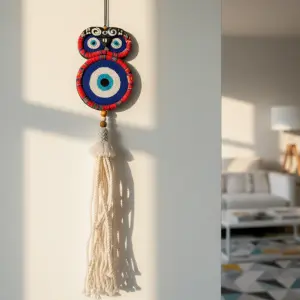 Evil Eye Tassel Charm